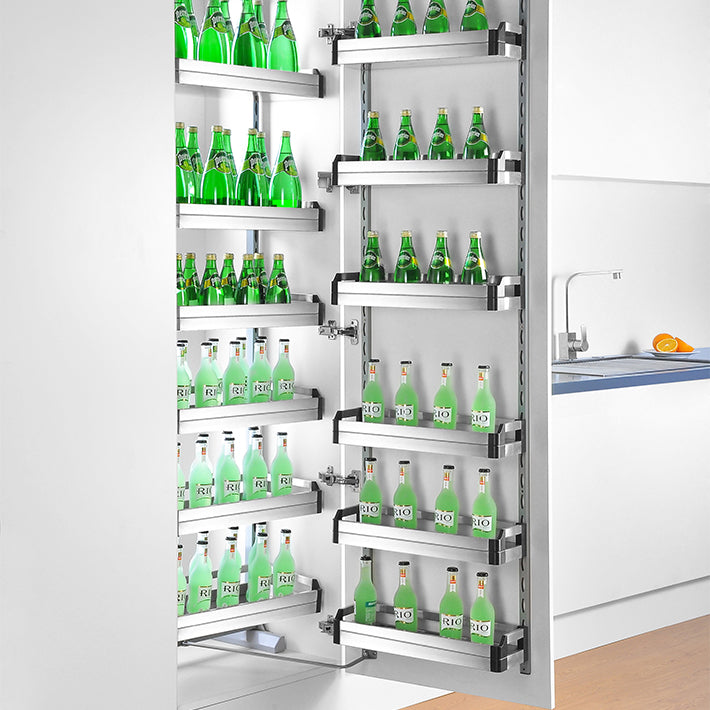 KKPL Tall-Boy Stainless Steel Pantry Unit